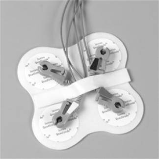 MR Quadtrode ECG Electrode 25/box